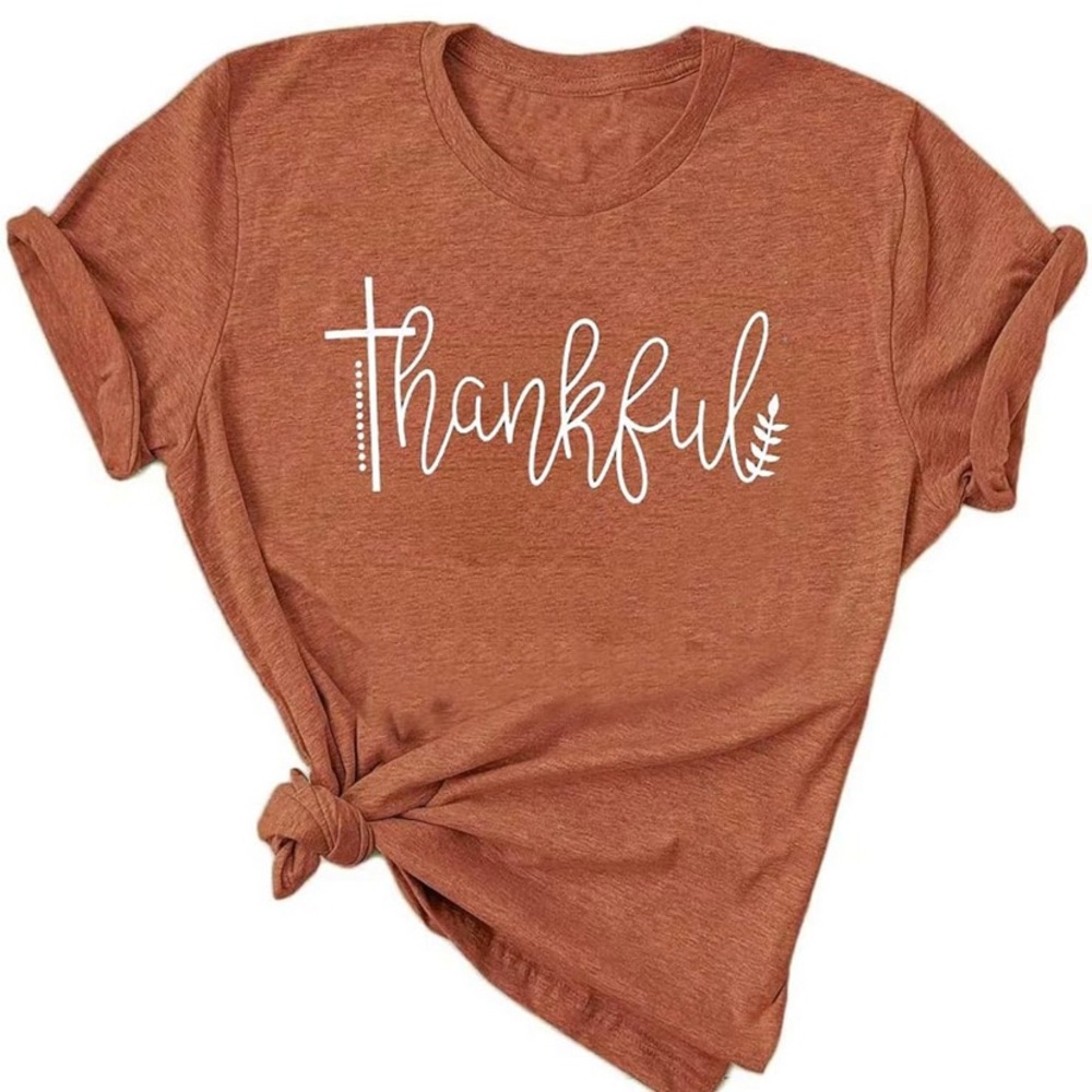 Women’s Thankful Graphic Tee - Small